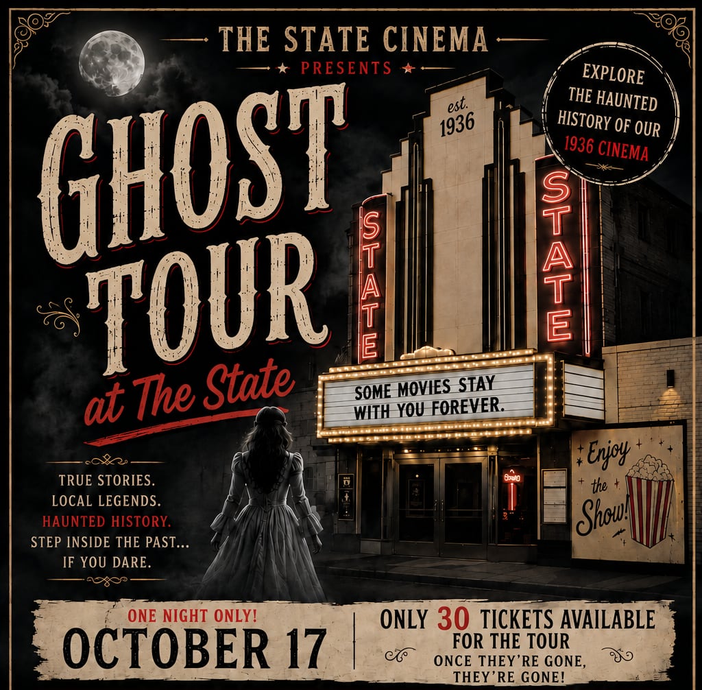 Ghost Tour at the State poster